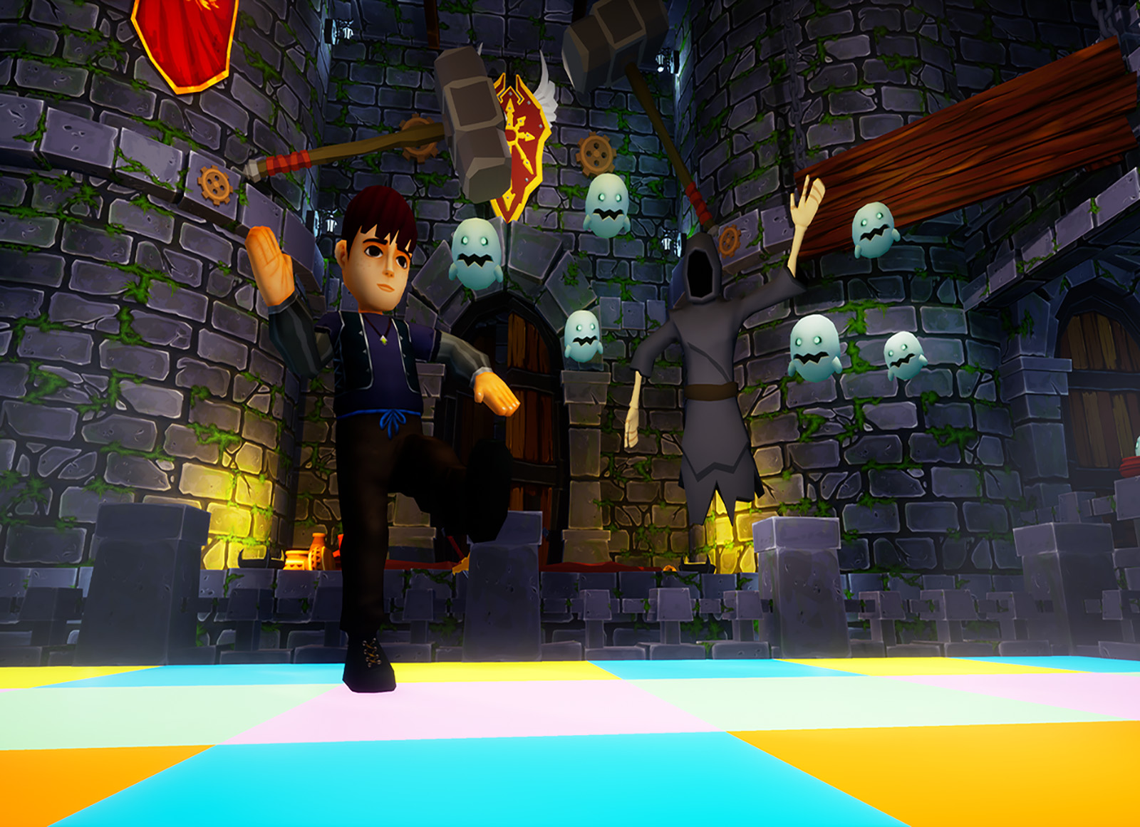 image of avatar dancing from ghost tower dance game